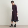 ローラアシュレイ(LAURA ASHLEY)の【手洗い可/バイカラーニット】プリーツワンピース3