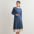 ローラアシュレイ(LAURA ASHLEY)の【手洗い可/バイカラーニット】プリーツワンピース5