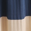 ローラアシュレイ(LAURA ASHLEY)の【手洗い可/バイカラーニット】プリーツワンピース8