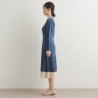 ローラアシュレイ(LAURA ASHLEY)の【手洗い可/バイカラーニット】プリーツワンピース10