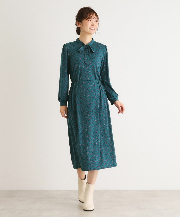 ローラアシュレイ(LAURA ASHLEY)の【洗える／ジャージ素材／同柄アイテムあり】ランナム柄 プルオーバー7