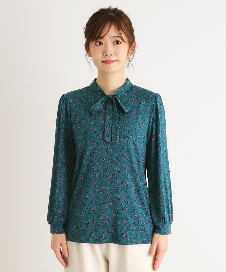 ローラアシュレイ(LAURA ASHLEY)の【洗える／ジャージ素材／同柄アイテムあり】ランナム柄 プルオーバー9