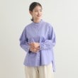 ローラアシュレイ(LAURA ASHLEY)の【メイジー スプリッグ柄・無地で選べる】スタンドシャツ1