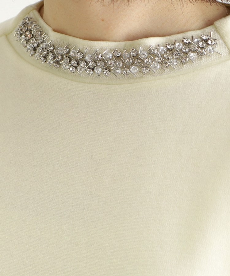 ローラアシュレイ(LAURA ASHLEY)の【セットアップ可／ビジュー付き／ウール混ポンチ】プルオーバー19