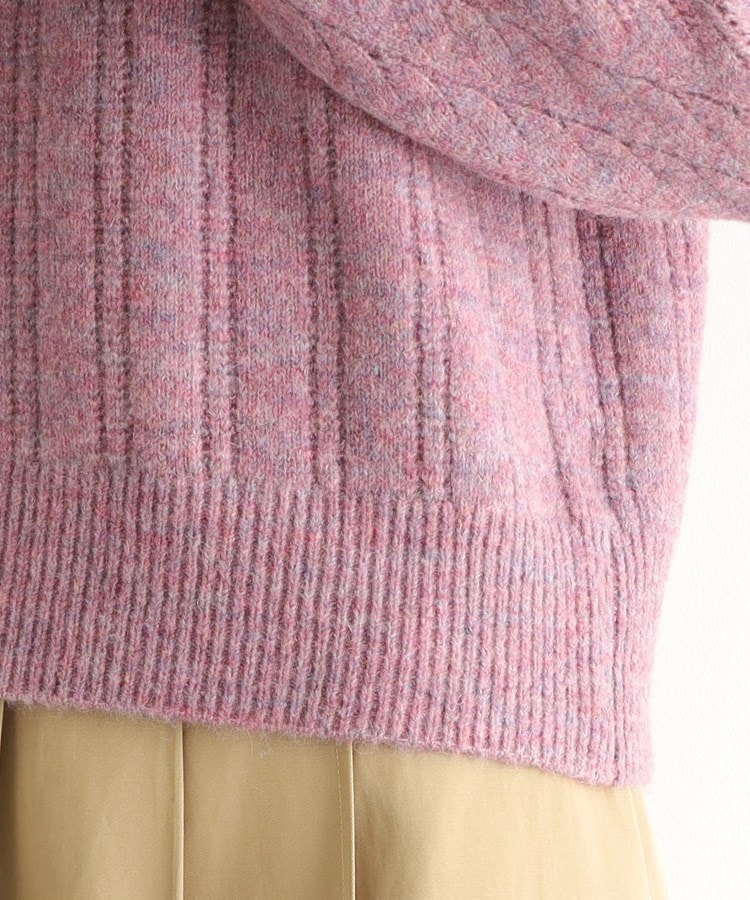 モヘヤ混/透かし編み/4colors】プルオーバーニット(ニット モヘヤ混/透かし編み/4colors】プルオーバーニット(ニット