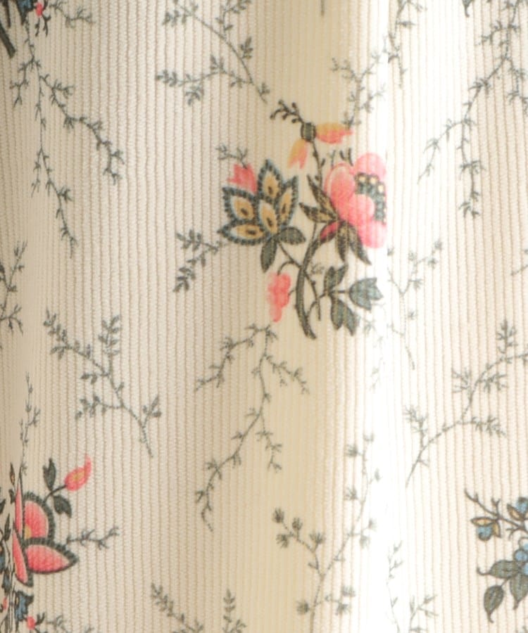 ローラアシュレイ(LAURA ASHLEY)の【ウエストゴム／3colors】コーデュロイ ワイドパンツ8