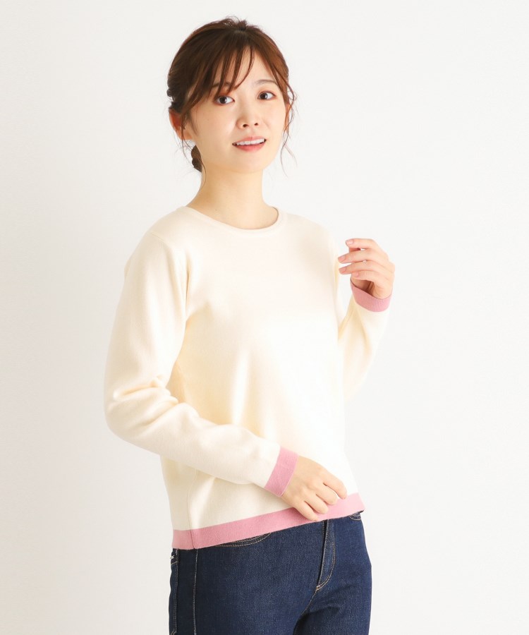 ローラアシュレイ(LAURA ASHLEY)の【バイカラー】プルオーバーニット2