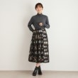 ローラアシュレイ(LAURA ASHLEY)の【サイドファスナー】ローズモア柄 シャンタンスカート3