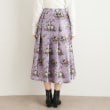 ローラアシュレイ(LAURA ASHLEY)の【サイドファスナー】ローズモア柄 シャンタンスカート11