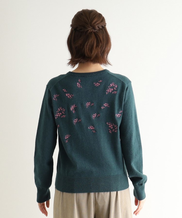 ローラアシュレイ(LAURA ASHLEY)の【ウール混／刺繍入り】ランナム柄プルオーバーニット11