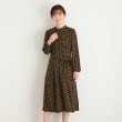 ローラアシュレイ(LAURA ASHLEY)の【WEB限定／ジャージ素材】ランナム柄 ワンピース ブラック(119)