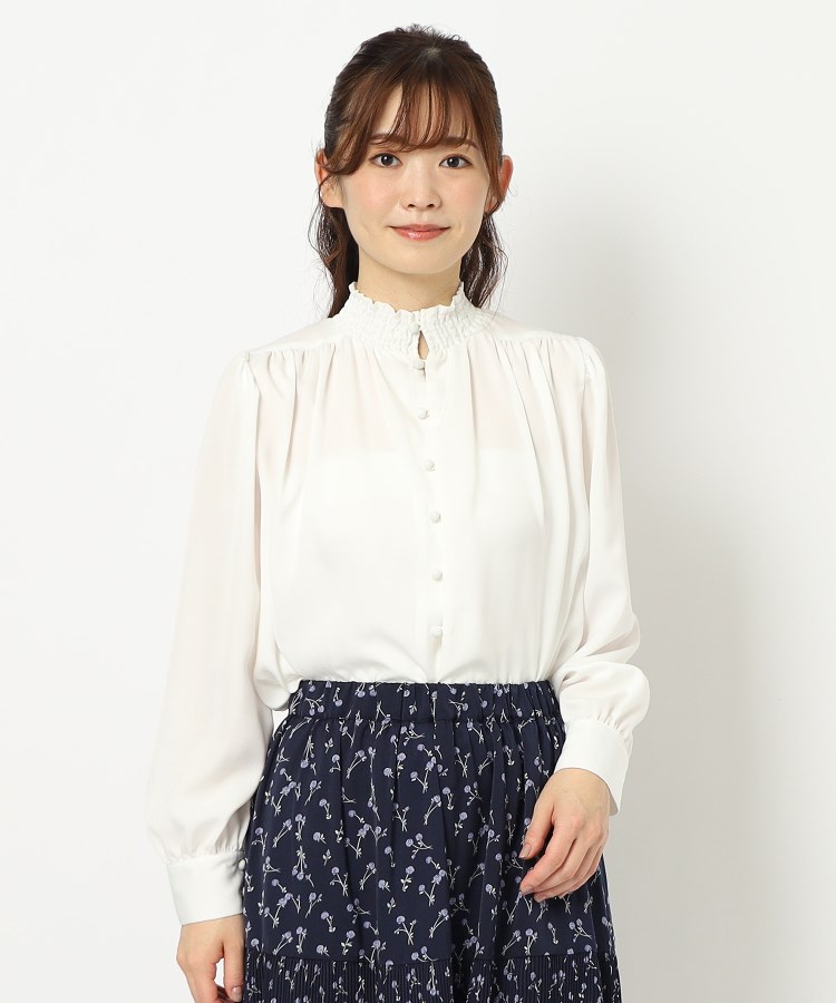 ローラアシュレイ(LAURA ASHLEY)の【洗える/2WAY/同柄アイテムあり】マノーローズ柄ブラウス11