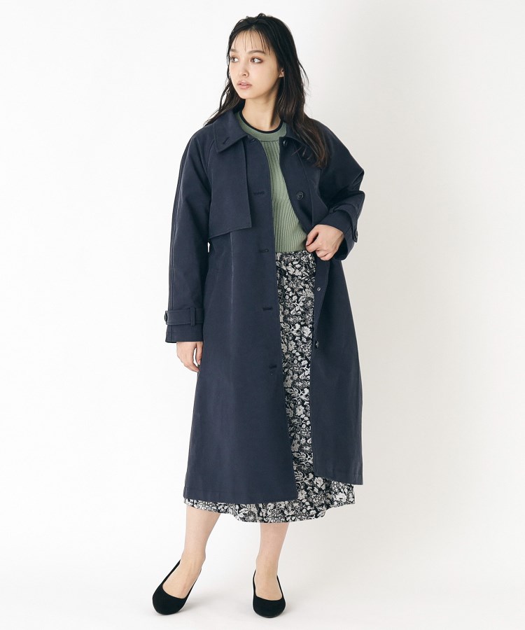 ローラアシュレイ(LAURA ASHLEY)の【防花粉加工/3シーズン着用可】スタンドカラートレンチコート17