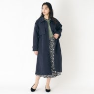 ファッション姫 通販 防花粉加工/3シーズン着用可】スタンドカラートレンチコート ジャケット・アウター