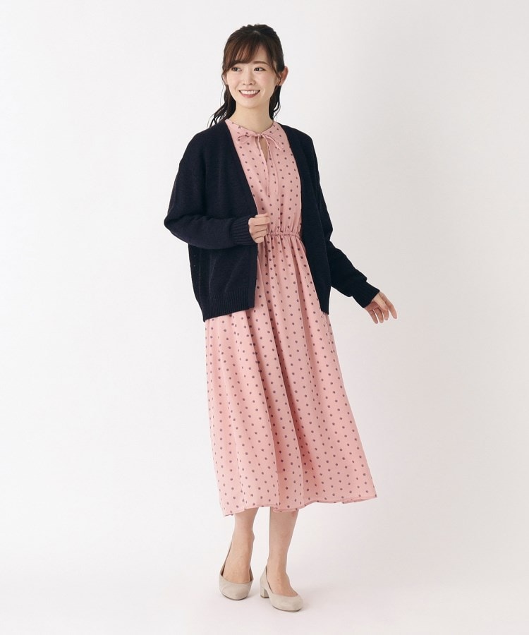 ローラアシュレイ(LAURA ASHLEY)の【洗える/コットン混／オーバーサイズ】テープヤーンボレロ11