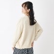 ローラアシュレイ(LAURA ASHLEY)の【洗える/コットン混／オーバーサイズ】テープヤーンボレロ2