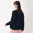 ローラアシュレイ(LAURA ASHLEY)の【洗える/コットン混／オーバーサイズ】テープヤーンボレロ10