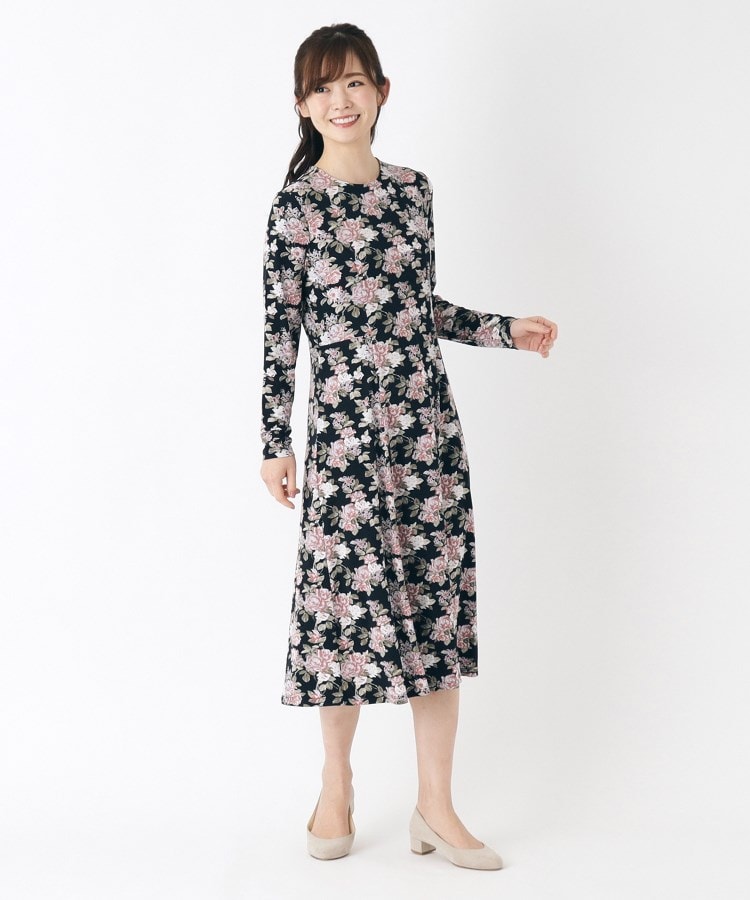 ローラアシュレイ(LAURA ASHLEY)の【洗える/ジャージ素材／同柄アイテムあり】リディア柄ワンピース2