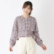 ローラアシュレイ(LAURA ASHLEY)の【洗える/リネン混／ビッグカラー／同柄アイテムあり】ビーチポピー柄 ブラウス ピンク(172)