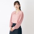 ローラアシュレイ(LAURA ASHLEY)の【洗える/袖プリーツ／同柄アイテムあり】シブソンジオ柄 ブラウス ピンク(172)