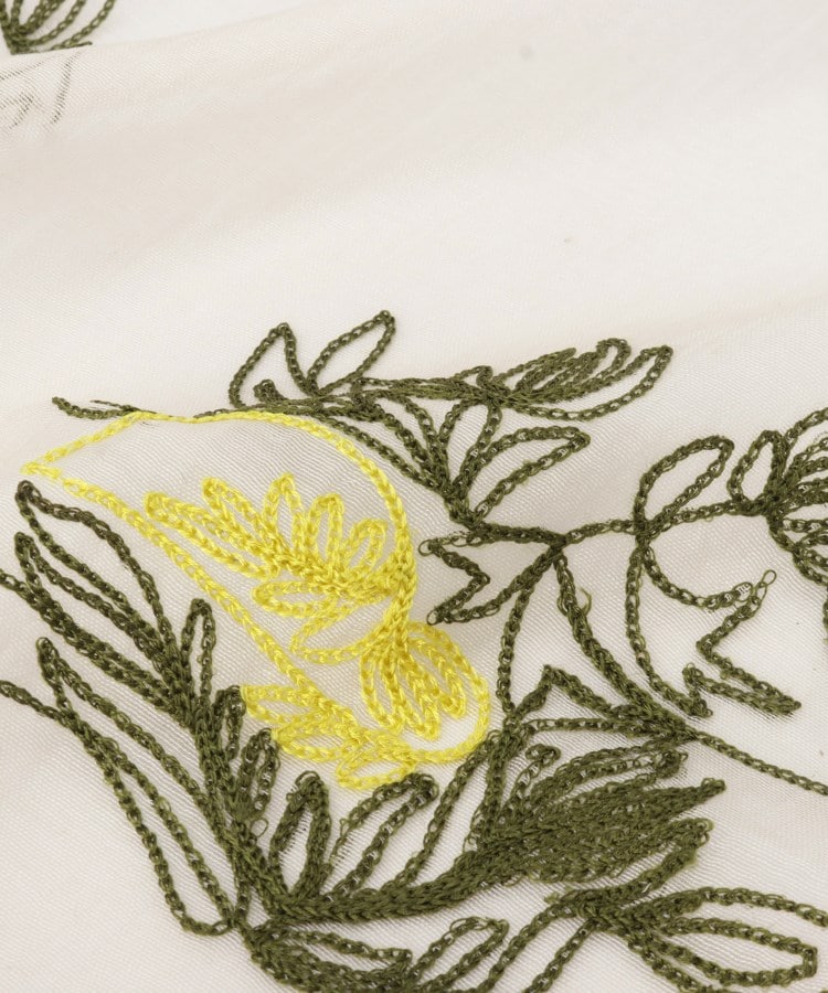 ローラアシュレイ(LAURA ASHLEY)のモダールシルク刺繍ストール3