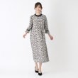 ローラアシュレイ(LAURA ASHLEY)の【ジャージ素材／ウエストリボン／同柄アイテムあり】】シャドウ フローラル柄 ワンピース3