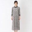 ローラアシュレイ(LAURA ASHLEY)の【ジャージ素材／ウエストリボン／同柄アイテムあり】】シャドウ フローラル柄 ワンピース8