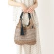 ローラアシュレイ(LAURA ASHLEY)の【タッセル付き／ラメ入り】ペーパートートバッグ3