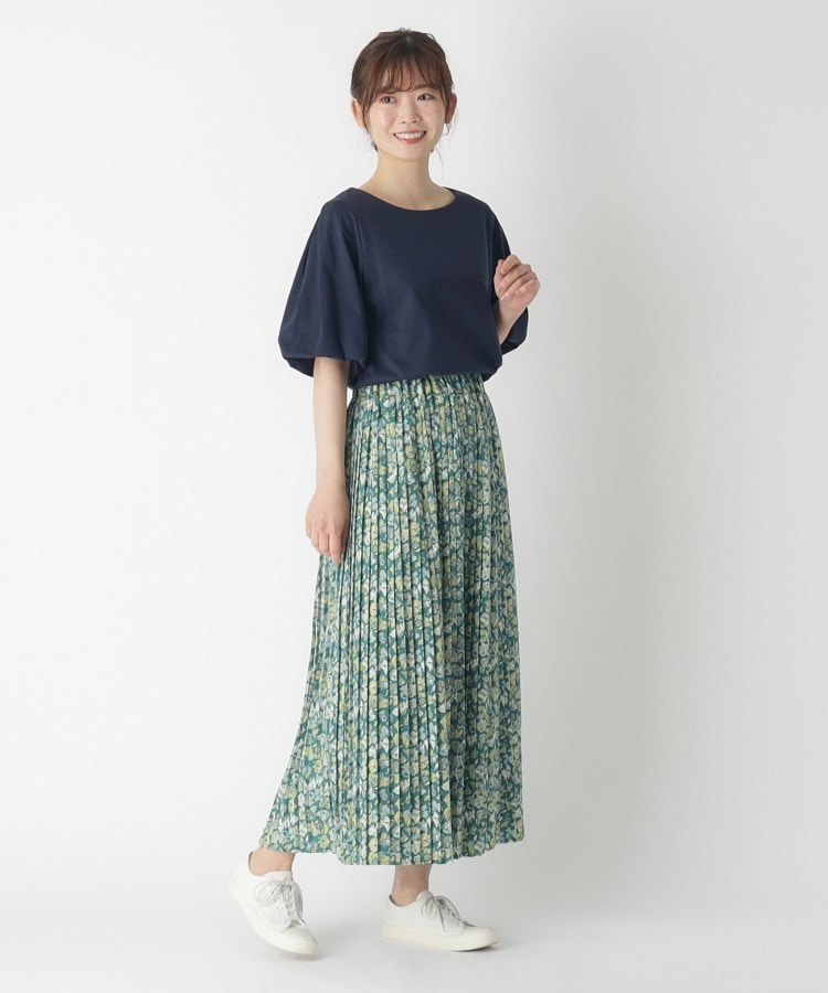 ローラアシュレイ(LAURA ASHLEY)の【同柄アイテムあり】コンフェッティ柄　プリーツスカート7