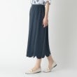 ローラアシュレイ(LAURA ASHLEY)の【洗える/麻混】スカラップスカート10