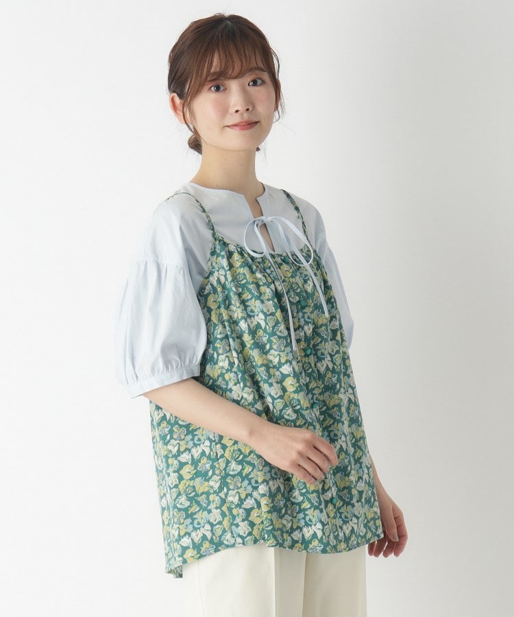 ローラアシュレイ(LAURA ASHLEY)の【同柄アイテムあり】コンフェッティ柄キャミブラウス6