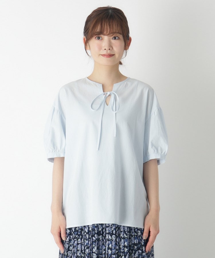 フロントリボンブラウス（シャツ・ブラウス） | LAURA ASHLEY