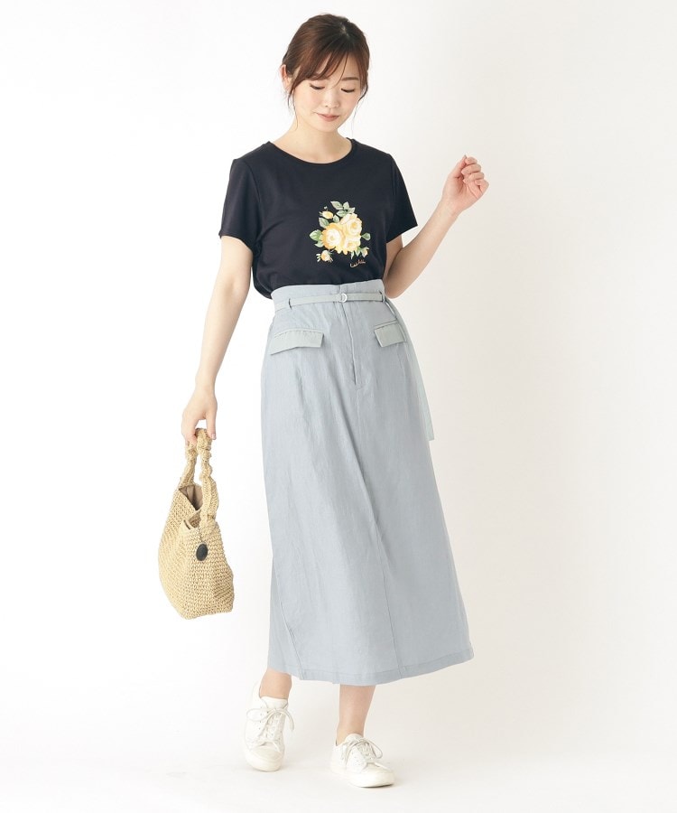 ローラアシュレイ(LAURA ASHLEY)の【大人気！接触冷感/4color/Lサイズあり】バンバリー柄 プリントTシャツ15