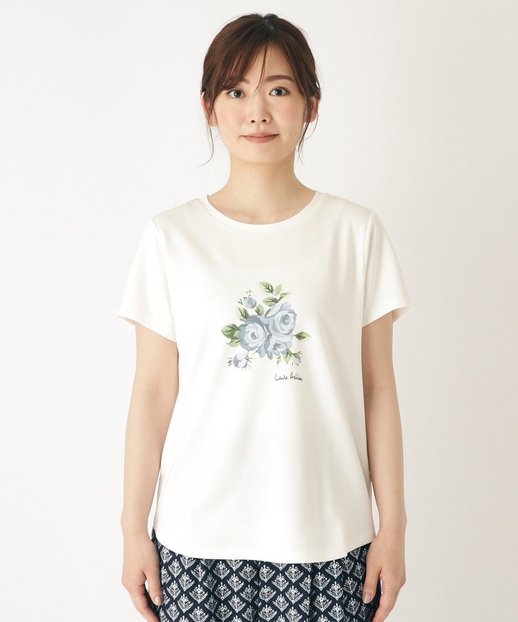 ローラアシュレイ(LAURA ASHLEY)の【大人気！接触冷感/4color/Lサイズあり】バンバリー柄 プリントTシャツ17