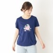 ローラアシュレイ(LAURA ASHLEY)の【大人気！接触冷感/4color/Lサイズあり】バンバリー柄 プリントTシャツ ブルー(092)