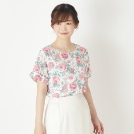 ローラアシュレイ(LAURA ASHLEY)の【母の日GIFTおすすめ】ワイルド ローズ柄Tシャツ