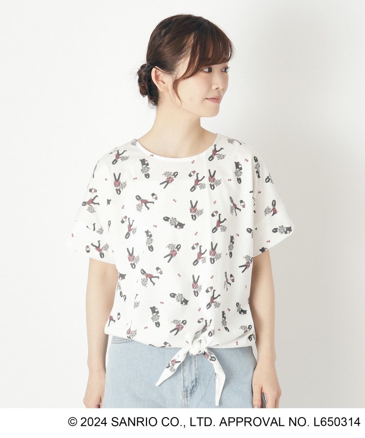 ローラアシュレイ(LAURA ASHLEY)の【Hello Kitty×LAURA ASHLEY】コラボTシャツ ホワイト(101)