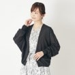 ローラアシュレイ(LAURA ASHLEY)の【接触冷感/洗える】ドルマンスリーブカーディガン チャコールグレー(014)