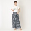 ローラアシュレイ(LAURA ASHLEY)の【洗える/SETUP可/同柄アイテムあり】レディ ファーン柄ワイドパンツ7