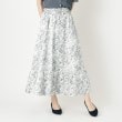 ローラアシュレイ(LAURA ASHLEY)の【コットン100％/洗える】ヘレッド ブルームス柄スカート1