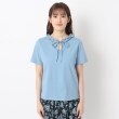 ローラアシュレイ(LAURA ASHLEY)の【2WAY/日本製/6color/WEB限定カラー追加/コットン100％】フリルカラーTシャツ35