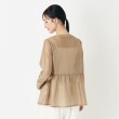 ローラアシュレイ(LAURA ASHLEY)の【大人気につき追加！洗える／シアー／羽織に使える】ペプラムブラウス6