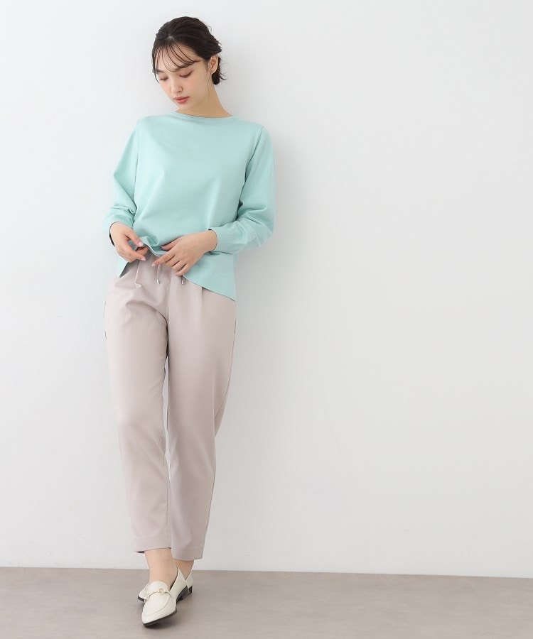 ローラアシュレイ(LAURA ASHLEY)の【スリット入り】コットンカシミヤ クルーネックニット6