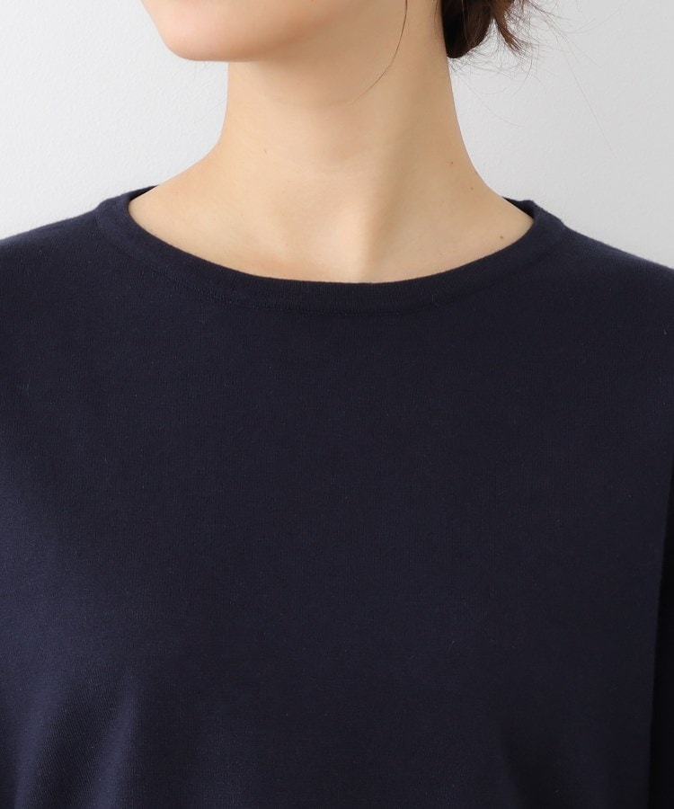 ローラアシュレイ(LAURA ASHLEY)の【スリット入り】コットンカシミヤ クルーネックニット16