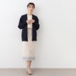 ローラアシュレイ(LAURA ASHLEY)の【ミドル丈】コットンカシミヤ カーディガン6