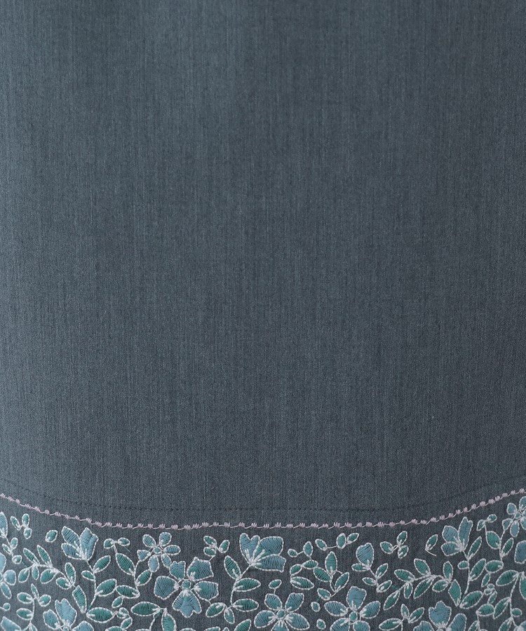 裾刺繍ストレートスカート(ミモレスカート) | LAURA ASHLEY 裾刺繍ストレートスカート(ミモレスカート) | LAURA ASHLEY