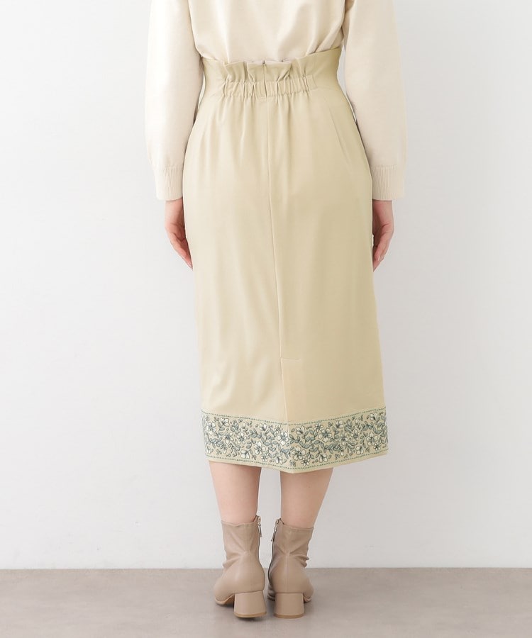 ローラアシュレイ(LAURA ASHLEY)の裾刺繍ストレートスカート11