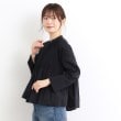 ローラアシュレイ(LAURA ASHLEY)の【コットン100％／羽織に使える】ピンタックフレアブラウス5
