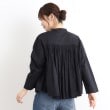 ローラアシュレイ(LAURA ASHLEY)の【コットン100％／羽織に使える】ピンタックフレアブラウス6