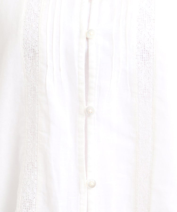ローラアシュレイ(LAURA ASHLEY)の【前後2WAY／羽織に使える】 リバーレースブラウス7